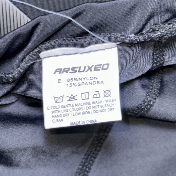 Arsuxeo Men’s Padded Cycling Shorts,Quick Dry And Breathable Size XXL - Picture 4 of 11